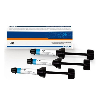 Clip Tripack® Light Cure Temporary Restorative, 3x4g