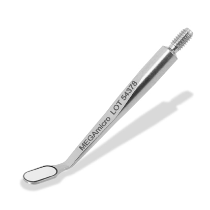 MEGAmicro Mirror Oval 3x6mm, Hahnenkratt® 1st.