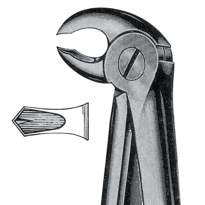 Extraktionstång, no.22 UK molar