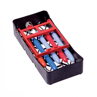 Practipal MiniTray with Clamp Black/Red