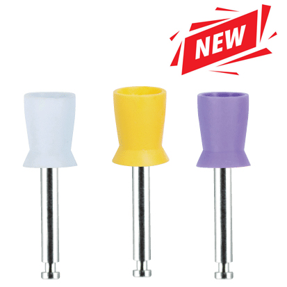 Rubber Polishers Colored Soft, 100st.