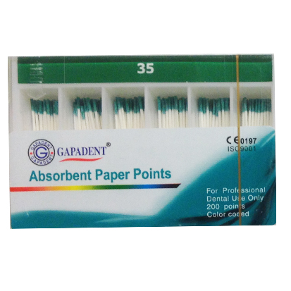 Paper Ponits ISO no.#35 Green coded 200 st.