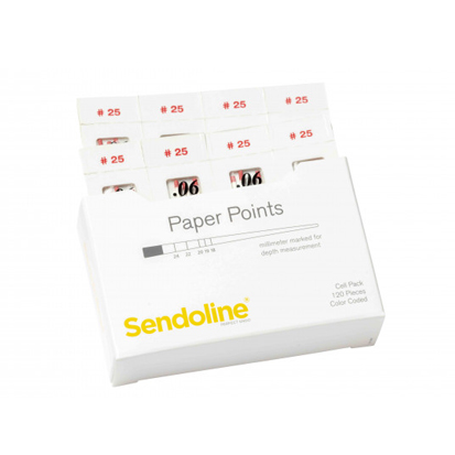 Sendoline® S1 Plus Paper points Standard 25/06, 120st.