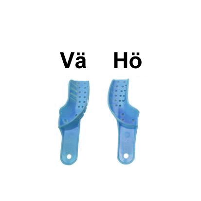 Engångsavtrycksskedar ÖK-Hö/UK-Vä #8, 10st.