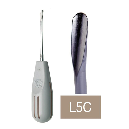 LUXATOR Periotom Curved with Fixus L5C, 5mm