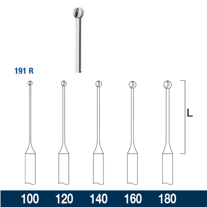 ELA® LN Long Neck borr Müller Rund No. 6/018 vst, 6st.