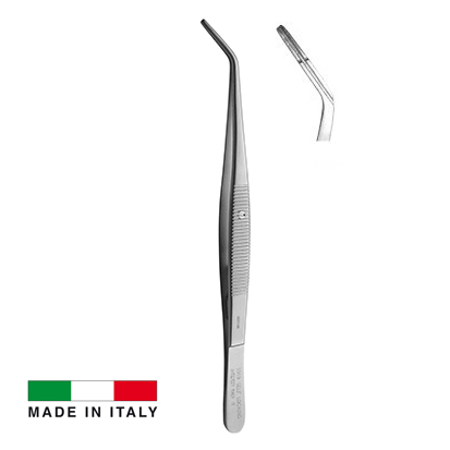 Medesy® Tweezer Grooved with Lock, 150mm