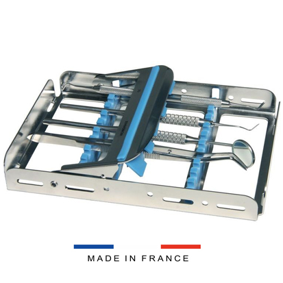 Easy Clip® Stainless TRAY for 10 instrument 180x128x25mm