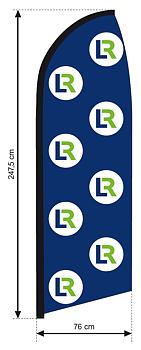 LR Beachflagga