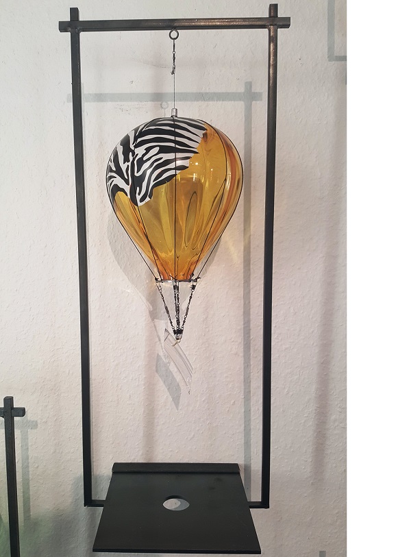 Luftballong Zebra Gul - 2