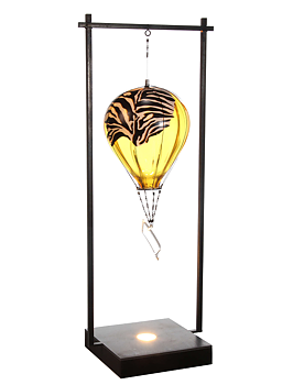 Luftballong Zebra Gul