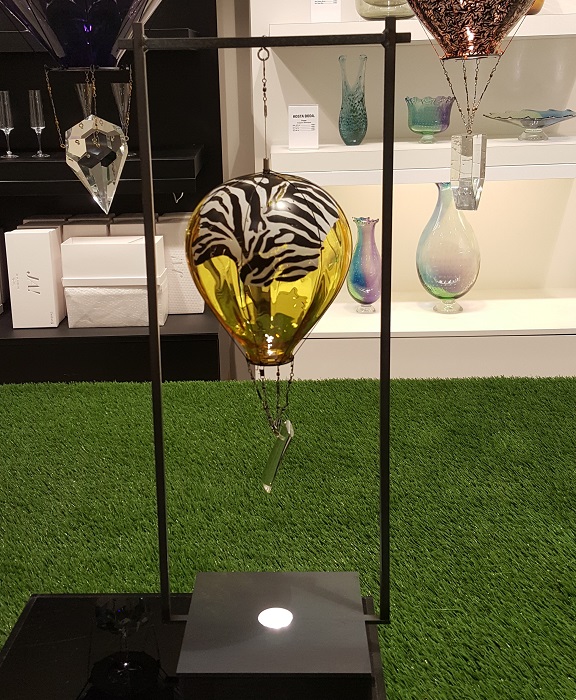 Luftballong Zebra Gul - 5