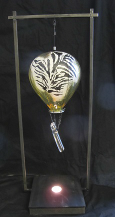 Luftballong Zebra Gul - 3