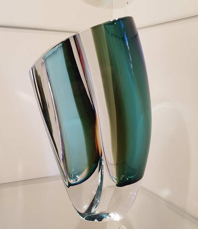Mirage Vase XL Blue Brown  - 2