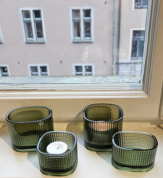 Magica Votive Circle 5 cm Green