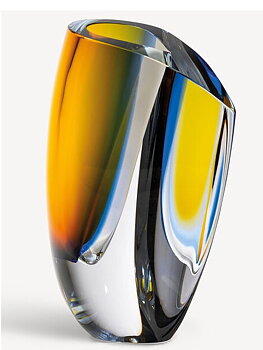 Mirage Vase XL Blue Amber