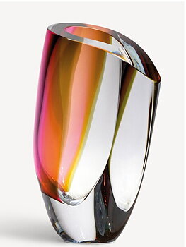 Mirage Vase XL Red Gryy