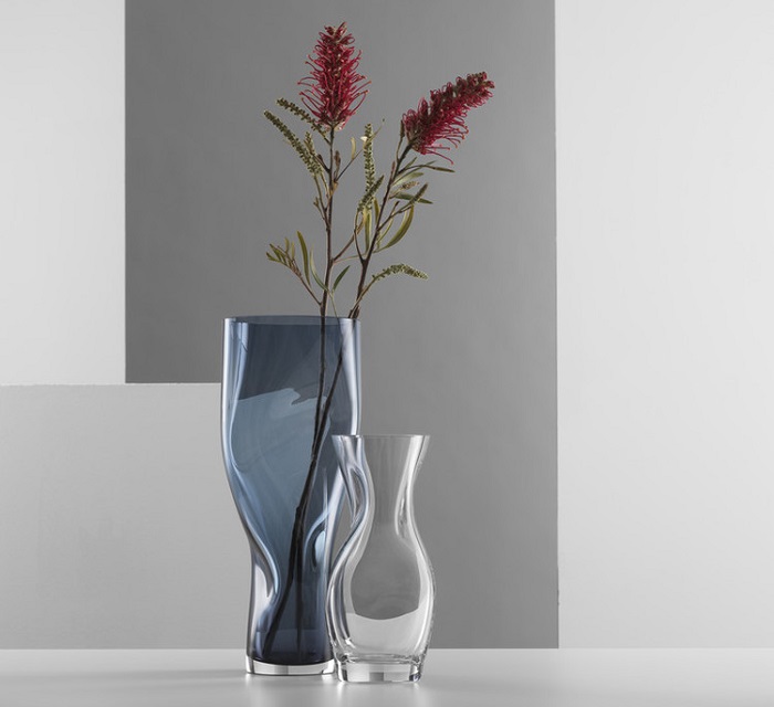 Squeeze Vase Small Clear - 3