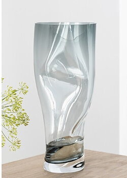 Squeeze Vase Large Blue
