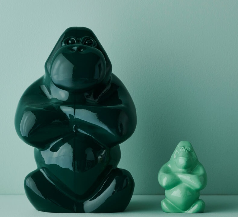 Gabba Gabba Hey Mini Gorilla Mint Green - 3