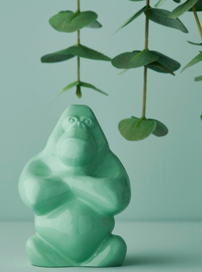 Gabba Gabba Hey Mini Gorilla Mint Green