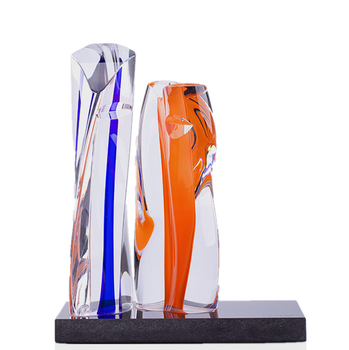 Samba Skulptur Stavar - Kosta Boda Limiterat