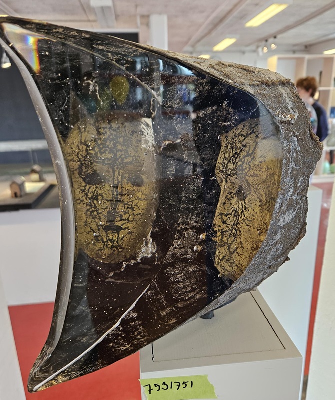Janushuvud  Stort Guld Svart