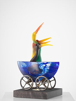 Mini-ark Birds Chatter Colored Blue