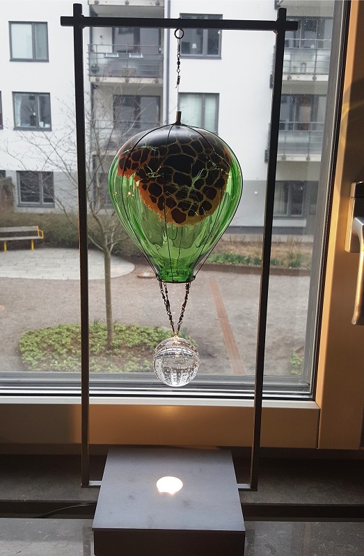 Hot Air Ballon Giraffe Green  - 5