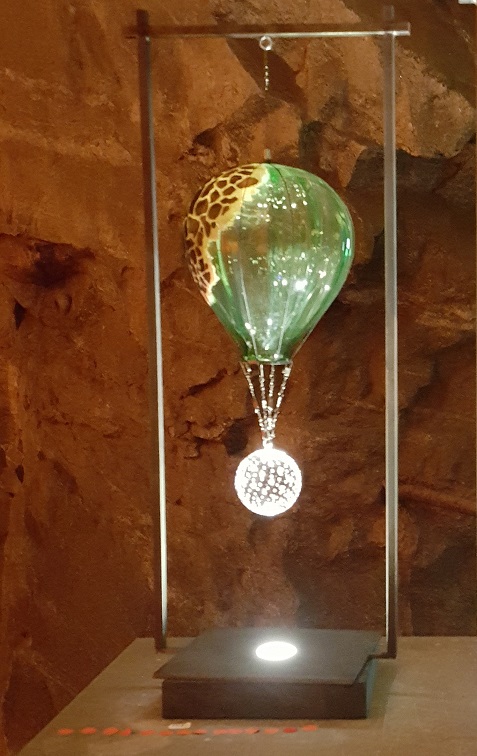 Hot Air Ballon Giraffe Green  - 2