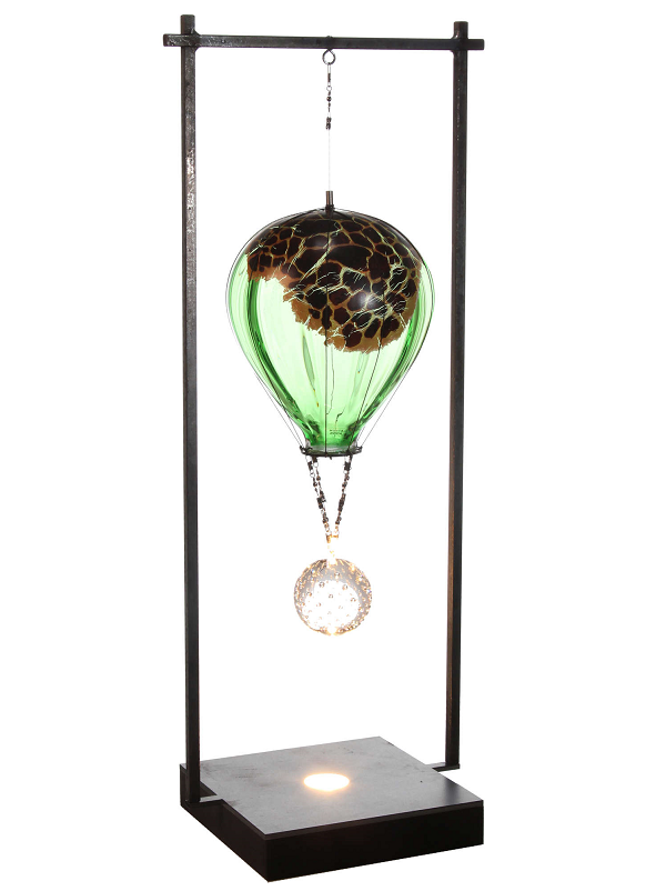 Hot Air Ballon Giraffe Green 