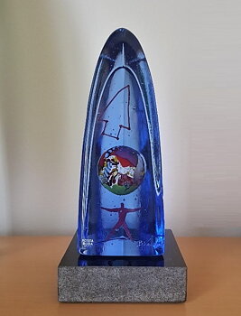 Halfboat Blue Small Planet