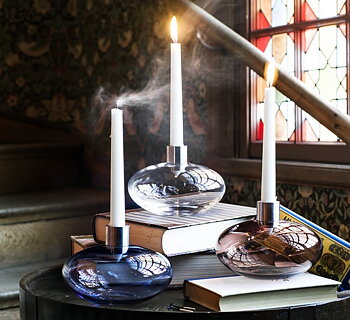 Pluto Candle Holder Clear