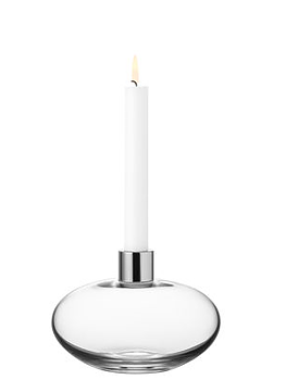 Pluto Candle Holder Clear
