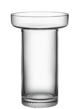 Limelight Vase Clear Rose