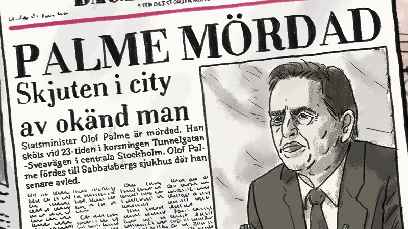 Bok - Mordet på Olof Palme - Dokumentär serieroman - 4