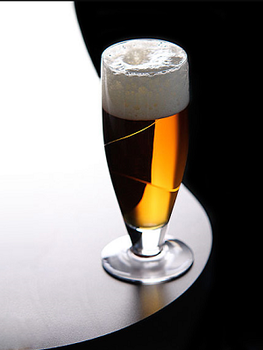 Line Beer Glass