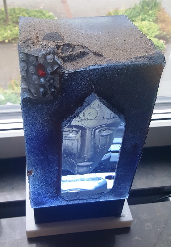 Block Blues Face Unique - 3