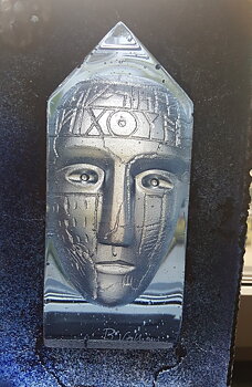 Block Blues Face Unique