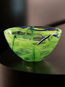 Contrast Bowl Lime Small 