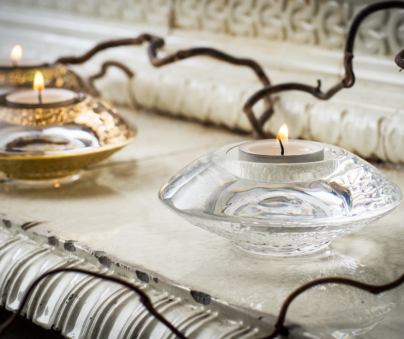 Discus Small Votive Clear - 2