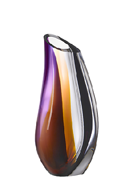 Orchid Vase Lilac Amber Small