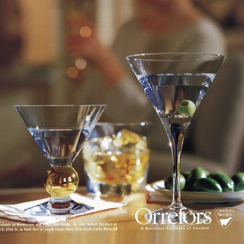 Intermezzo Blue Martini Glass - 5