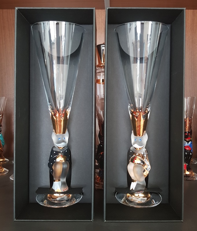 Nobel Sparkling Devil Glass  Duo  - 2