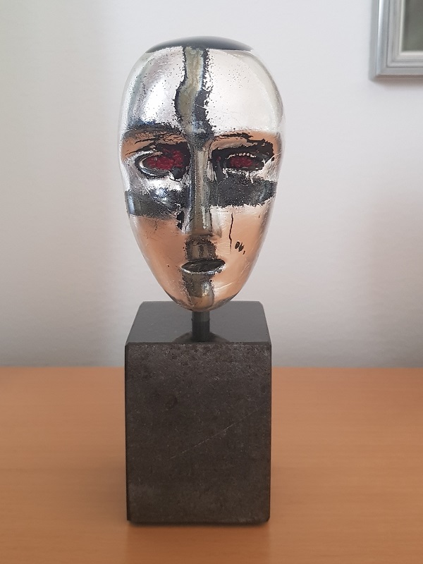 Brains på Sockel Mercurius Silver Huvud - 7
