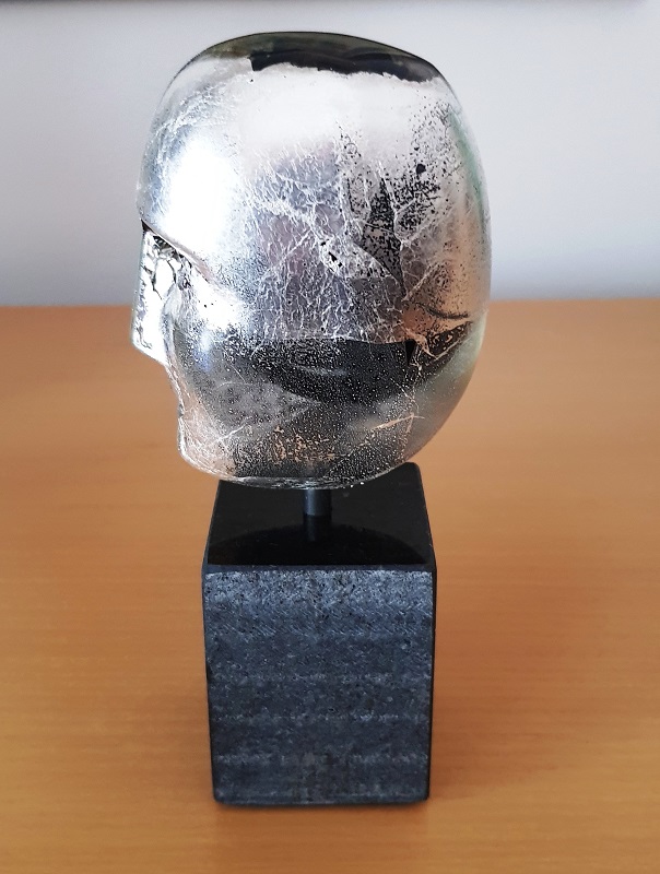 Brains på Sockel Mercurius Silver Huvud - 4