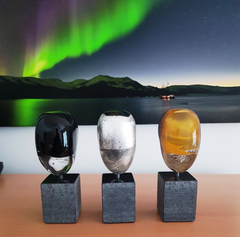 Brains på Sockel Mercurius Silver Huvud - 9