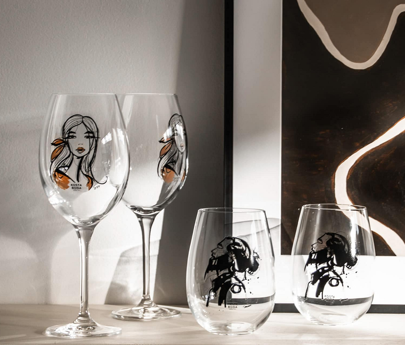 All about you - Love Him - Allglas Svart 2-pack - 3