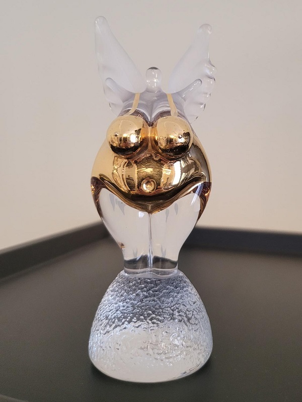 Bath Woman Golden Angel 