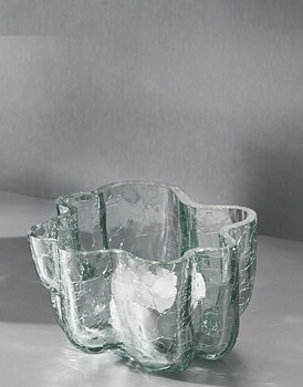 Crackle Ljuslykta Blå 
